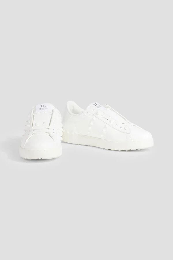 Rockstud Untitled leather sneakers - Image 2