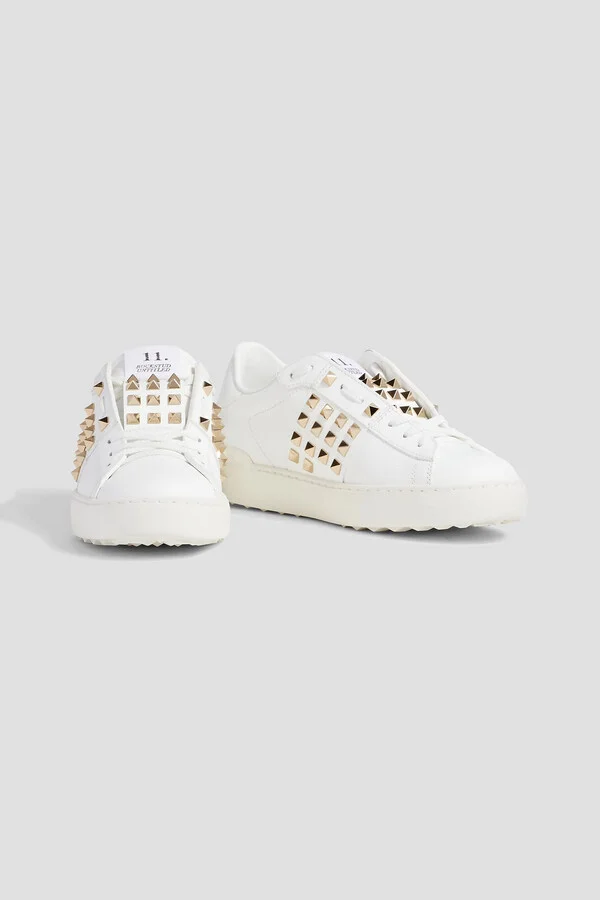 Rockstud Untitled leather sneakers - Image 2