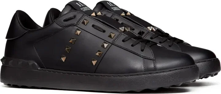 Rockstud Untitled leather sneakers - Image 2