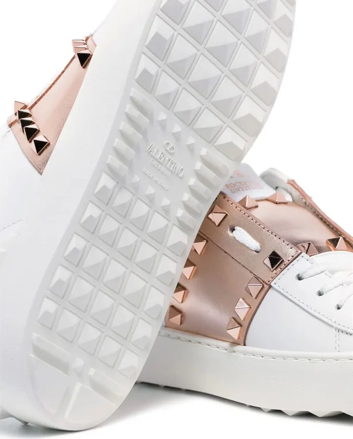 Rockstud Untitled leather sneakers - Image 3