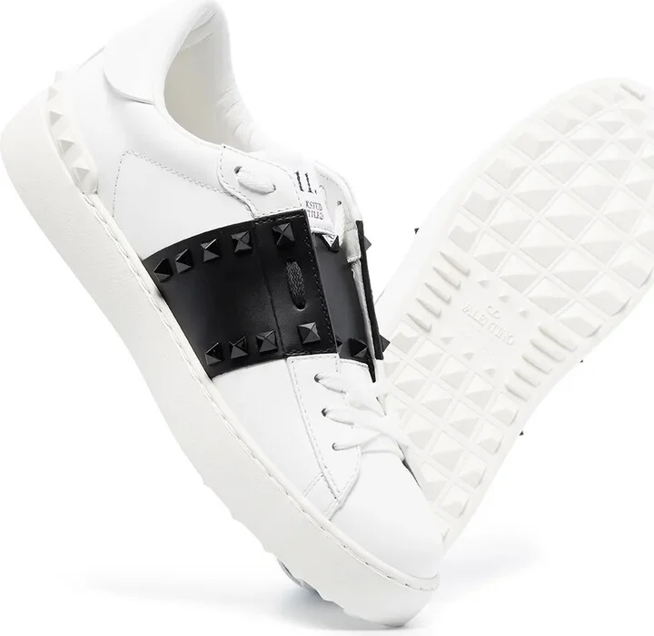 Rockstud Untitled leather sneakers - Image 2