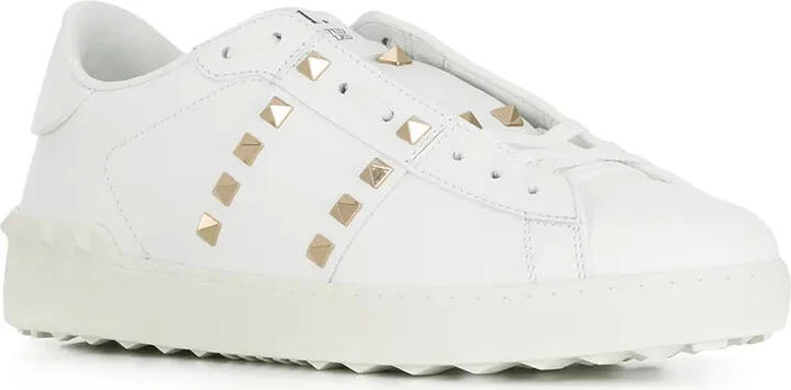Rockstud Untitled leather sneakers - Image 2