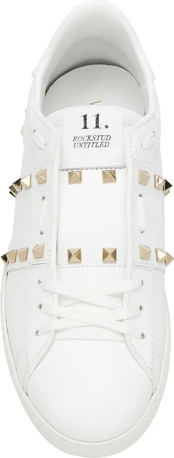 Rockstud Untitled leather sneakers - Image 4