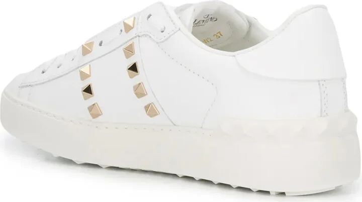Rockstud Untitled leather sneakers - Image 3