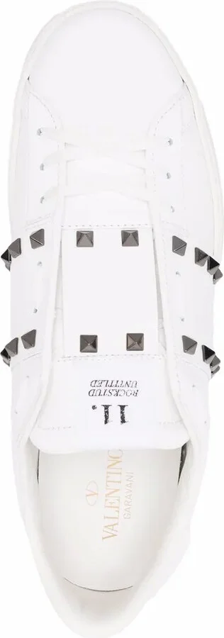 Rockstud Untitled leather sneakers - Image 4