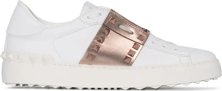 Rockstud Untitled leather sneakers
