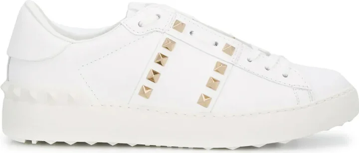 Rockstud Untitled leather sneakers