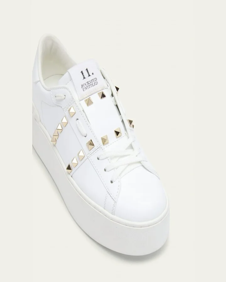 Rockstud Untitled Platform Sneakers - Image 9