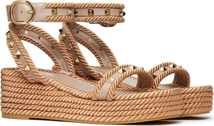 Rockstud wedge sandals - Image 2