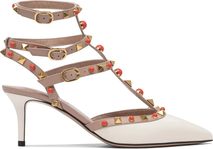 Rockstund 65 Mm Heeled Shoes White