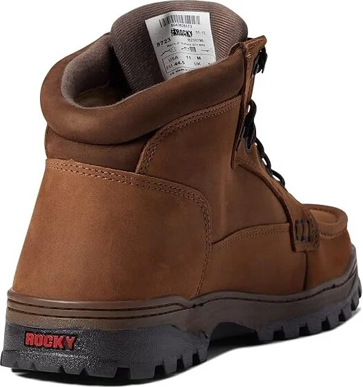 Rocky 6 Outback Goretex WP Men's Shoes Brown : 9 Medium, Leather - Image 4