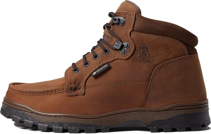 Rocky 6 Outback Goretex WP Men's Shoes Brown : 9 Medium, Leather - Image 5