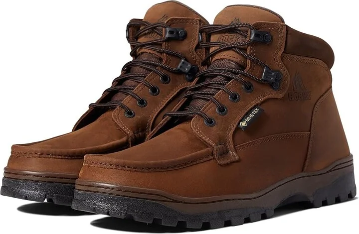 Rocky 6 Outback Goretex WP Men's Shoes Brown : 9 Medium, Leather