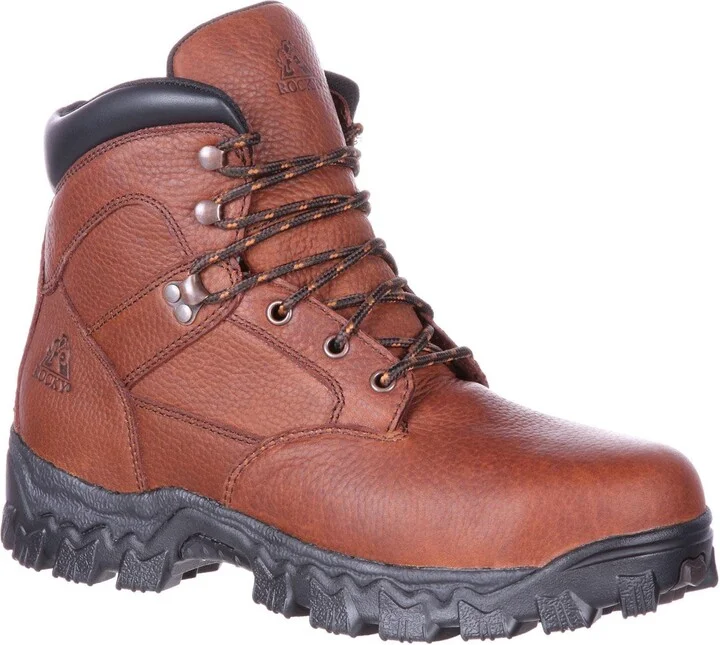 ROCKY Alpha Force Steel Toe Fully Puncture-Resistant Waterproof Work Boot Size 9(M)