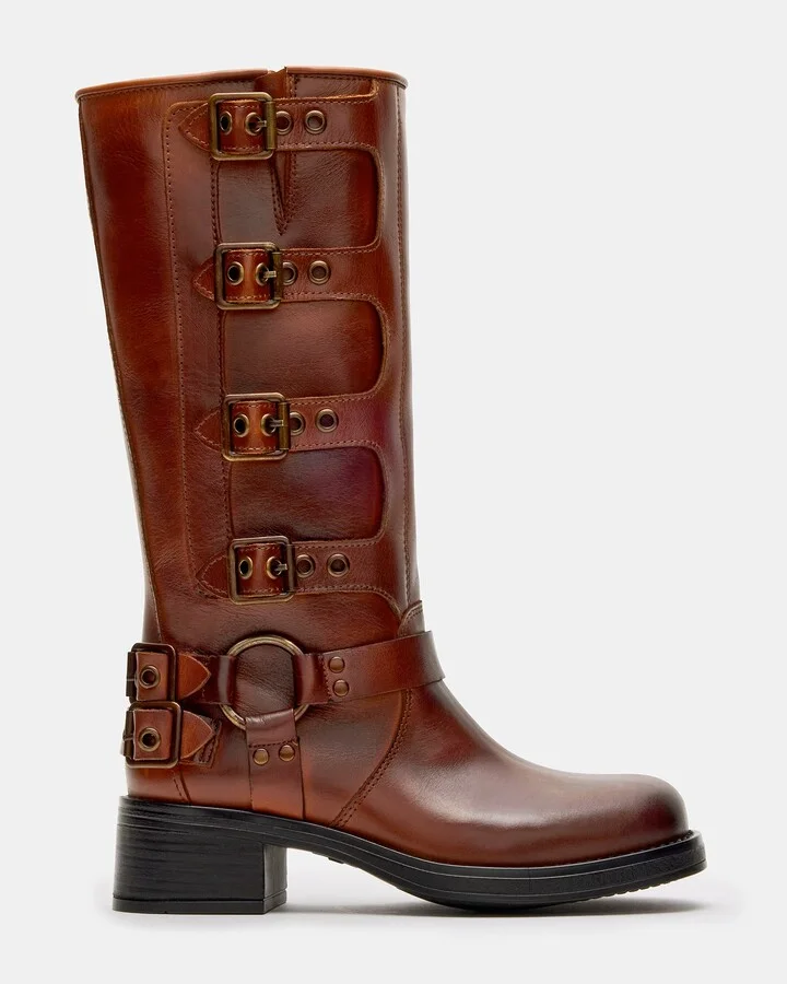 Rocky Cognac Leather