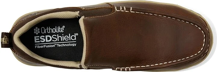 Rocky Dry-Strike Srx Slip-On Men's Work Boots Brown : 11 D - Medium, Leather - Image 2