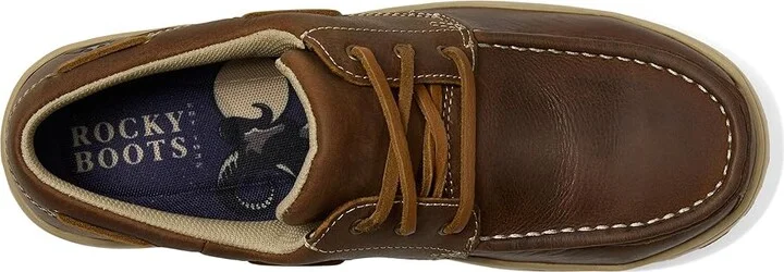 Rocky Dry-Strike Srx Slip-On Men's Work Boots Brown : 11 D - Medium, Leather - Image 8