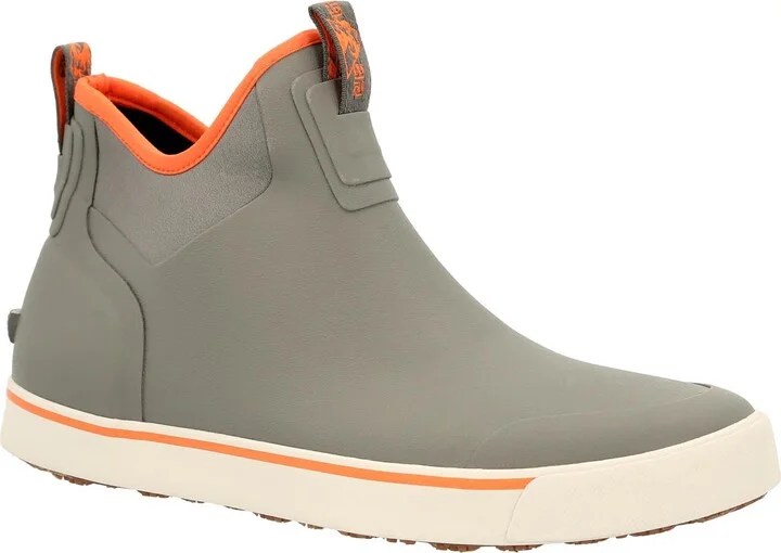 Charcoal Grey Orange