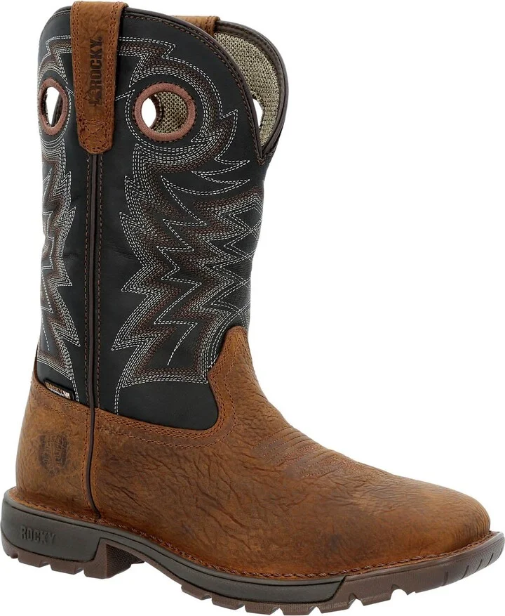 ROCKY Legacy 32 Steel Toe Waterproof Western Boot