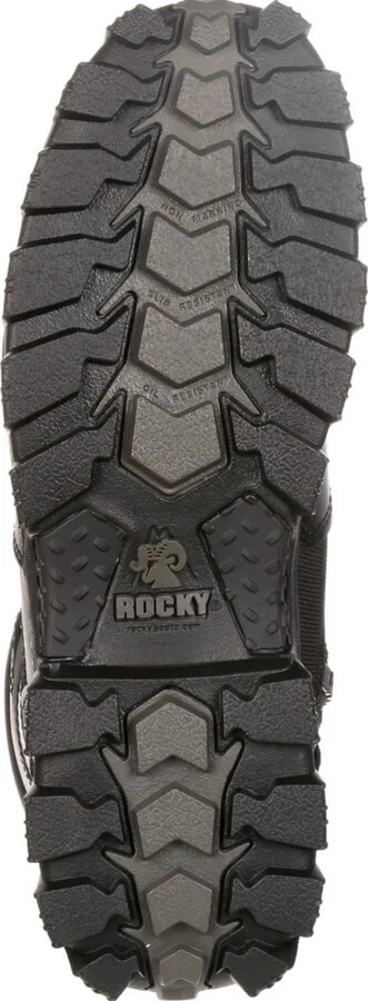 Rocky Men's Alpha Force Zipper Waterproof Public Service Boot - Image 7