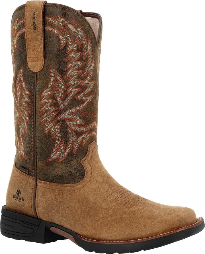 Rocky Men's Bronco 12” Waterproof Western Boot