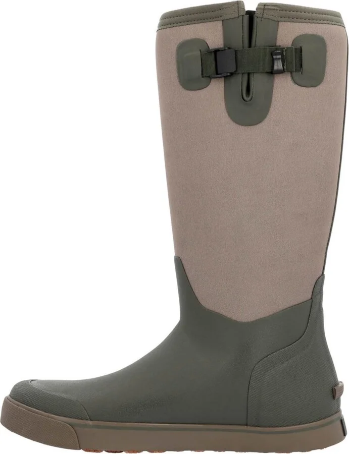 Rocky Men's Dry-Strike Waterproof Brown & Green 16" Deck Boot - Image 5