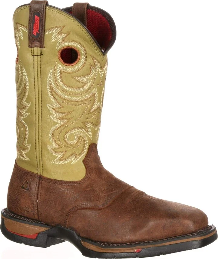 Rocky Men's Long Range Square Steel Toe Work Boot