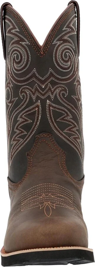 Rocky Men's MonoCrepe 12” Steel Toe Western Boot - Image 3