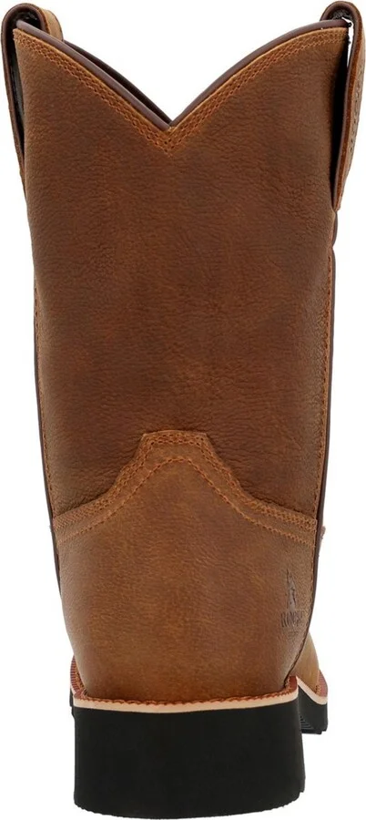 Rocky Men's Monocrepe Unlined Pull-On Western Boot - Image 4