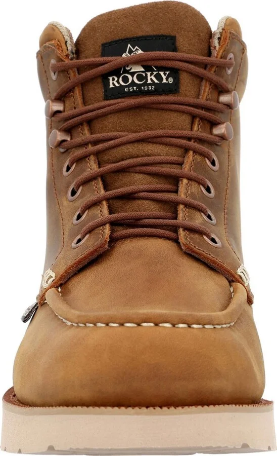 Rocky Men's MonoCrepe Wedge 6” Composite Toe Work Boot - Image 3