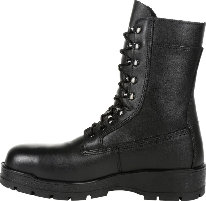 Rocky Men's Navy Inspired 9" Steel Toe Boot - Image 5