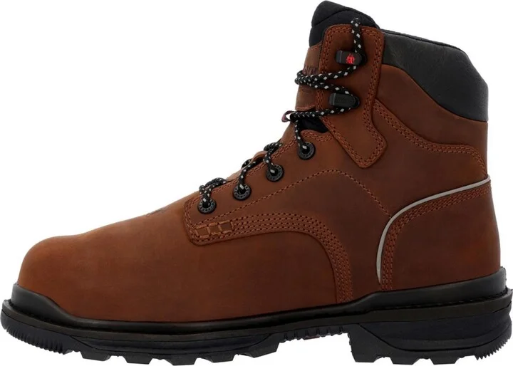 Rocky Men's Rams Horn Composite Toe Internal Met Guard Work Boot - Image 3