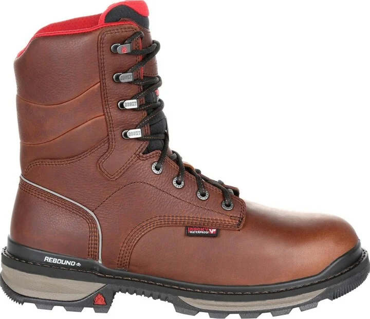 Rocky Men's Rams Horn Composite Toe Waterproof 800G Insulated Work Boot - Image 3