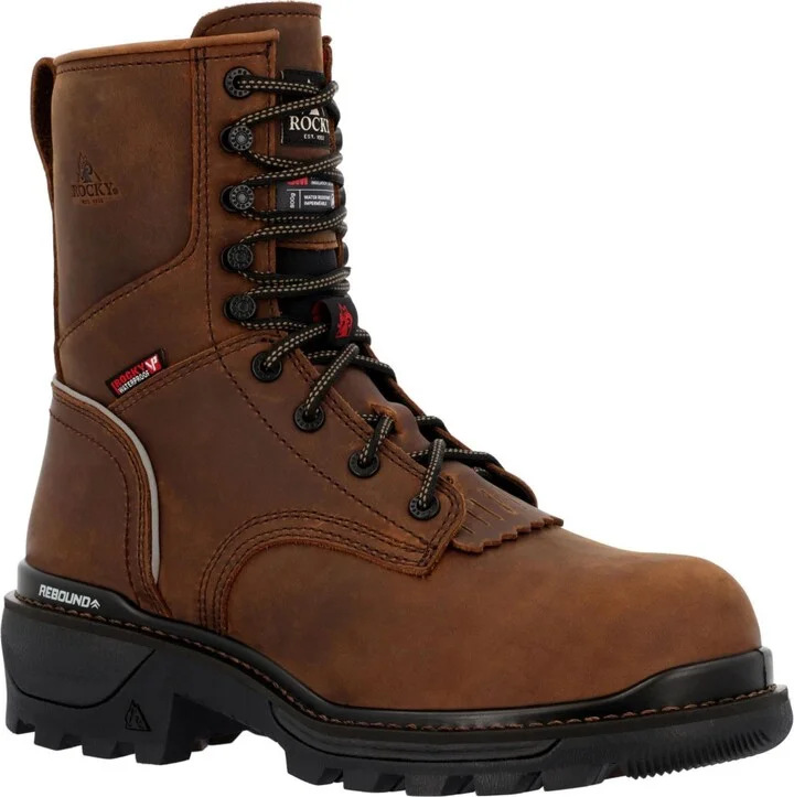 Rocky Men's Rams Horn Logger 800G Insulated Work Boot