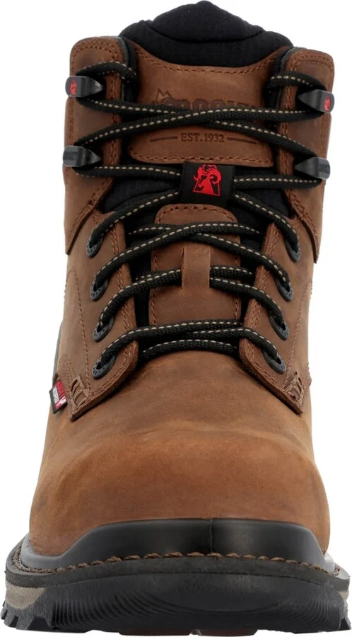 Rocky Men's Rams Horn Waterproof Composite Toe Work Boot - Image 8
