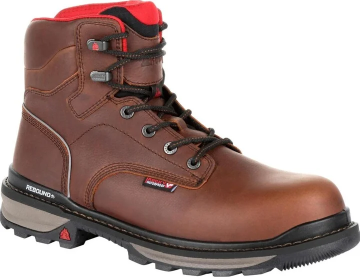 Rocky Men's Rams Horn Waterproof Composite Toe Work Boot