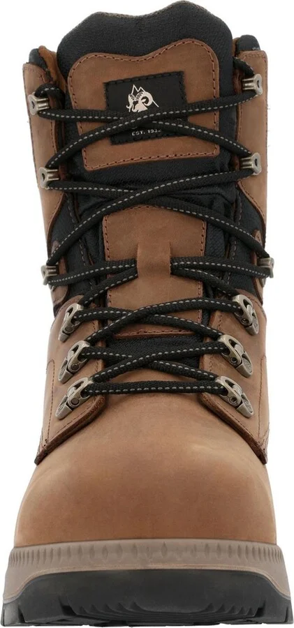Rocky Men's Worksmart 8” Comp Toe Internal Met Guard Work Boot - Image 3