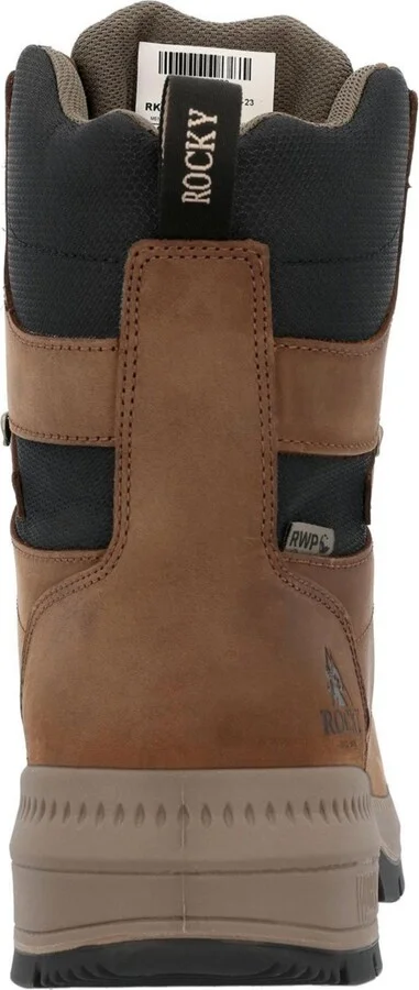 Rocky Men's Worksmart 8” Comp Toe Internal Met Guard Work Boot - Image 4