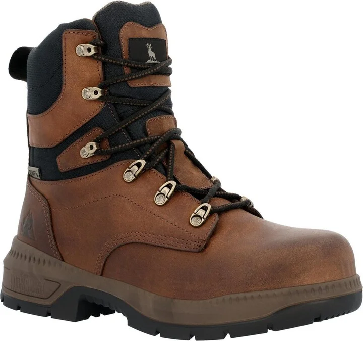 Rocky Men's Worksmart 8” Composite Toe Work Boot