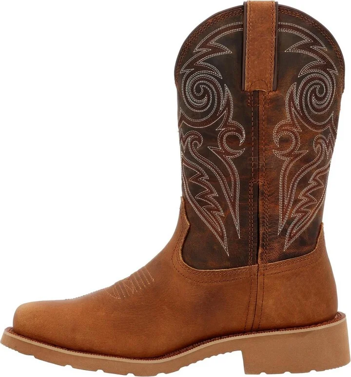 Rocky MonoCrepe 12" Steel Toe Western Boot - Image 5