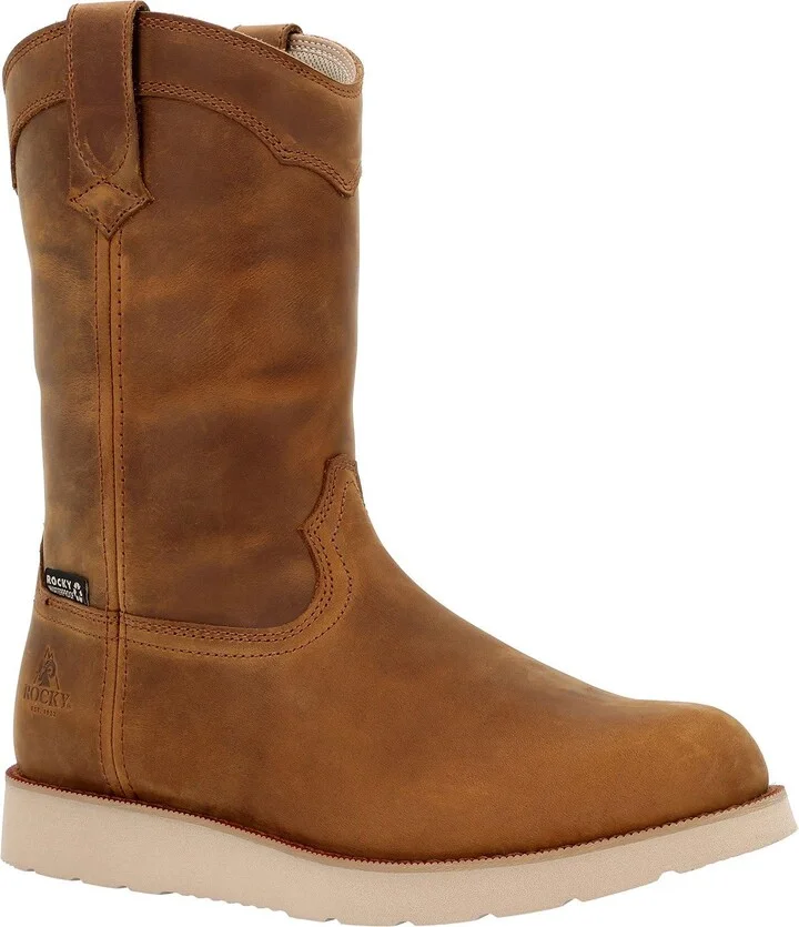 ROCKY MonoCrepe Wedge 11” Waterproof Work Boots