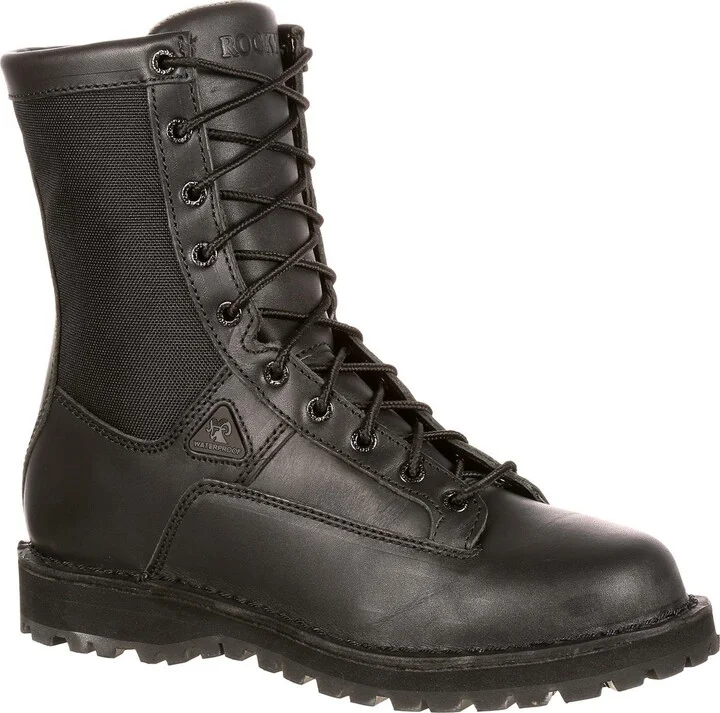 ROCKY Portland Lace-to-Toe Waterproof Public Service Boots