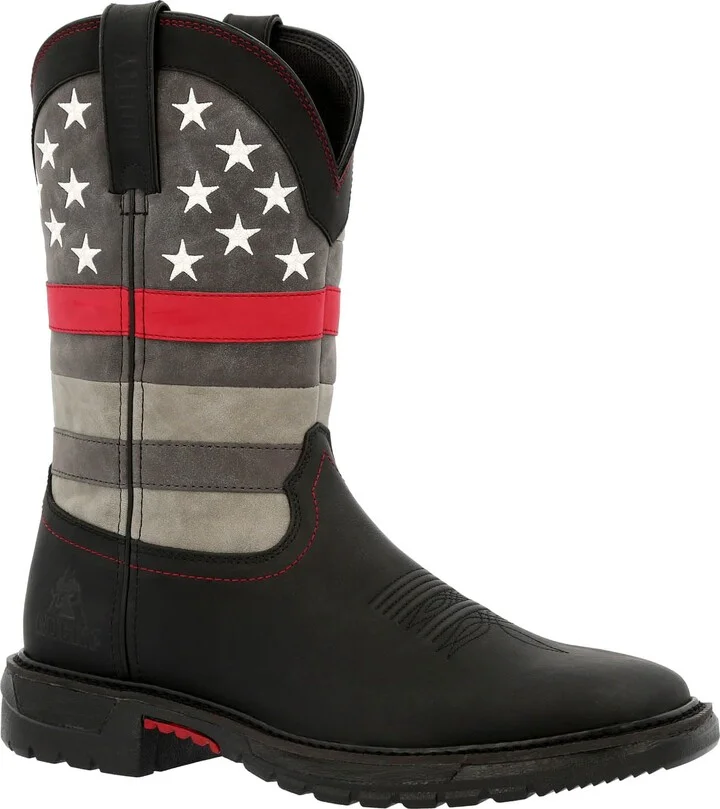 ROCKY Red Line Western Boot