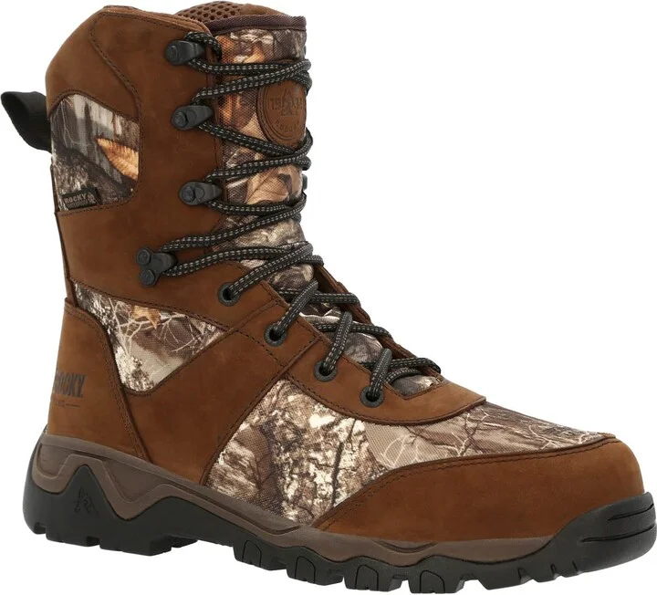 ROCKY Red Mountain Waterproof 800g Insulated Outdoor Boot Size 9.5(W)