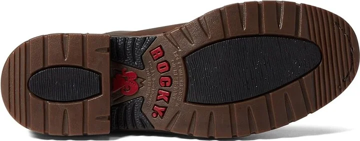 Rocky Western Original Ride 10 Soft Toe Cowboy Boots Brown : 7.5 D - Medium, Leather/Textile - Image 3