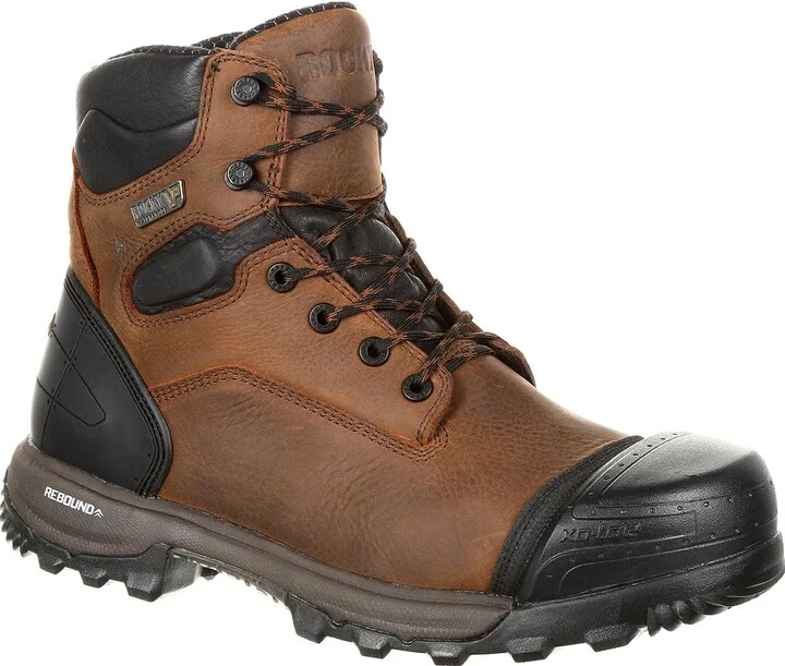 Rocky womens Rocky Xo-toe Composite Waterproof Work Ankle Boot