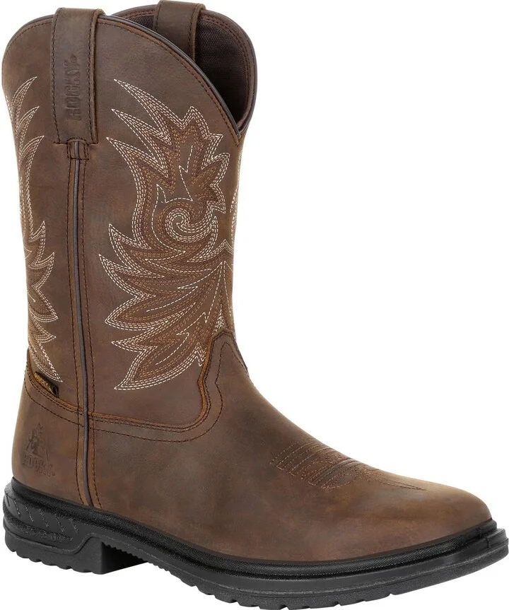 ROCKY Worksmart 11" Composite Toe Waterproof Western Boot