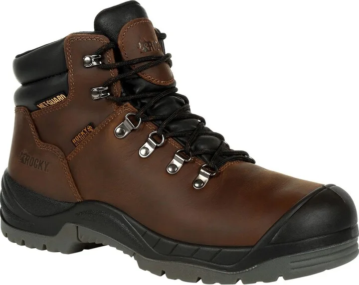 ROCKY Worksmart Composite Toe Internal Met Guard Waterproof Work Boot