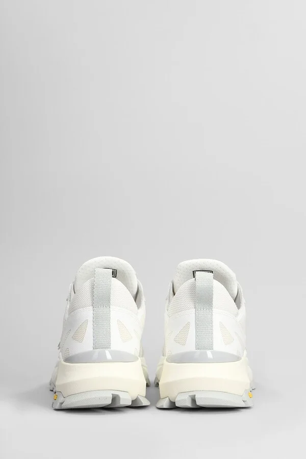 Rocx Low Sneakers In White Fabric - Image 4