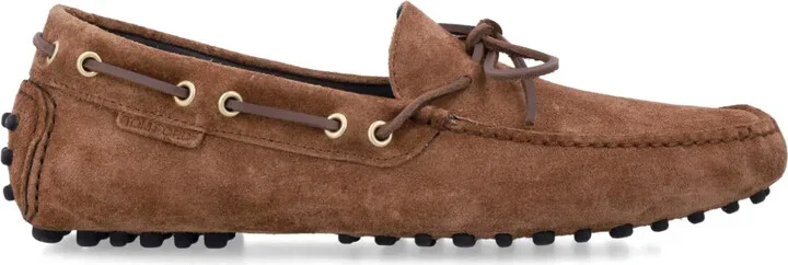 Rod suede driving loafers